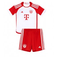 Bayern Munich Matthijs de Ligt #4 Replica Home Minikit 2023-24 Short Sleeve (+ pants)